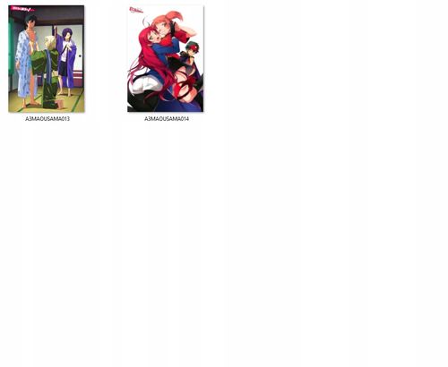 Plakat Hataraku Maou-sama! The Devil is a Part-Timer! DO WYBORU na Arena.pl