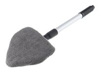 Myjka do szyb z mikrofibry, trójkątna, uchwyt aluminiowy teleskopowy