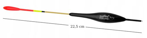 Spławik Przelotowy z BALSY SHARK Perfekt Hunter 6 g / 22,5 cm na Arena.pl