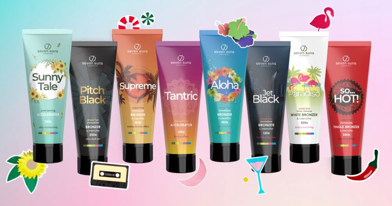 7Suns Supreme 100x Bronzing Boost szybki bronzer solarium i słońce zdjęcie 2