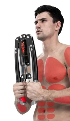 ŚCISKACZ DO RĄK RAMION REGULACJA 20-200KG EXPANDER na Arena.pl