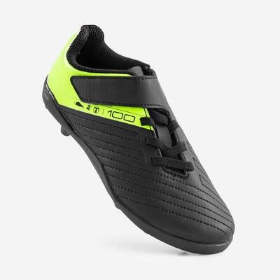 Buty do piłki nożnej dla dzieci Kipsta 100 Easy AG/FG na rzepy zdjęcie 6