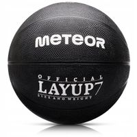 METEOR PIŁKA DO KOSZYKÓWKI KOSZOWA LAYUP rozm 7 CZARNA