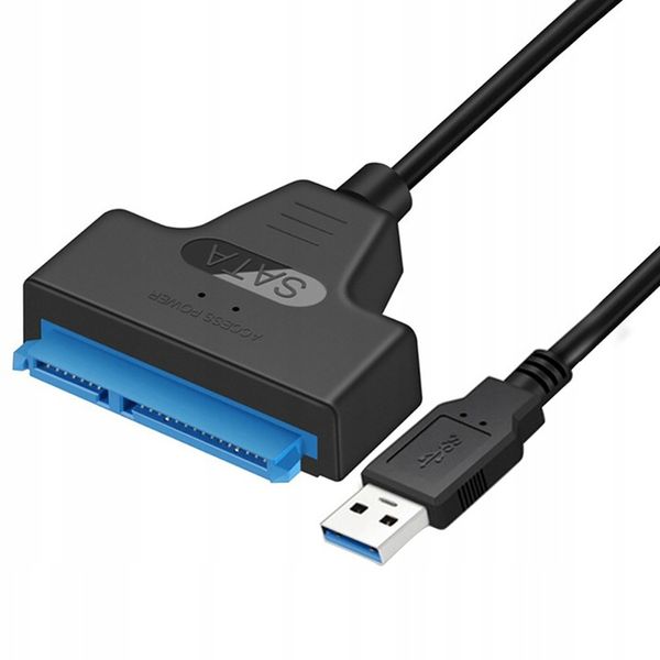 ADAPTER USB 3.0 SATA PRZEJŚCIÓWKA DO DYSKU HDD SSD zdjęcie 1