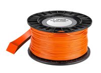 Żyłka tnąca 2.4/207m kwadrat pomarańcz DI1311-B