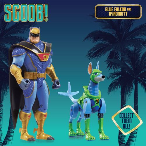Scooby Doo 2 figurki Blue Falcon i Dynamutt na Arena.pl