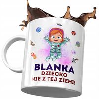 Dla Blanki Kubek Na Urodziny Imieniny Na Prezent Z Nadrukiem Ze Zdjęciem