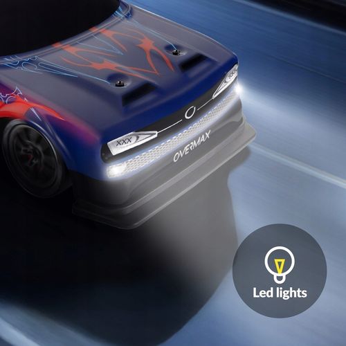 Samochód Auto RC DRIFT DRIFTING do DRIFTU ZDALNIE STEROWANY 1:16 20km/h LED na Arena.pl