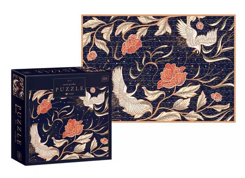 Puzzle 500 elementów. Secret Garden zdjęcie 1