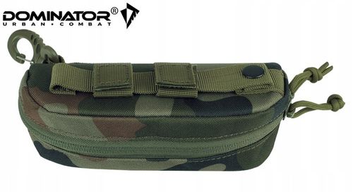 ETUI NA OKULARY TWARDE KIESZEŃ MOLLE DOMINATOR Z KARABIŃCZYKIEM MORO na Arena.pl