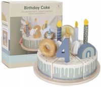 LITTLE DUTCH DREWNIANY TORCIK TORT URODZINOWY