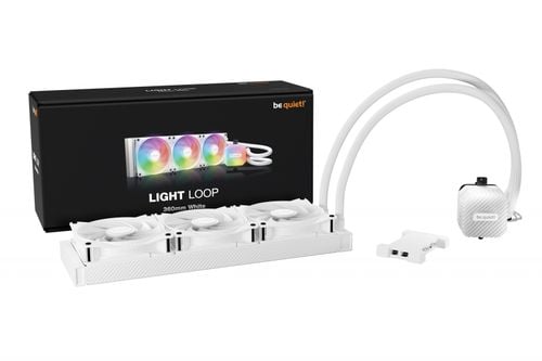 Chłodzenie wodne be quiet! Light Loop BW023 ARGB 360mm białe na Arena.pl