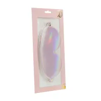 ouch! paris collection mask blindfold pink - skorzana opaska na oczy
