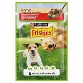 FRISKIES WOŁOWINA Z ZIEMNIAKAMI 85G PIES SASZETKA
