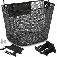 ODPINANY METALOWY KOSZ ROWEROWY KOSZYK NA ROWER