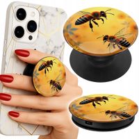 Uchwyt do telefonu Popsocket na palce/stojak PSZCZOŁA MIÓD ROBAK OWAD OSA