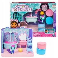 KOCI DOMEK GABI ZESTAW ŁAZIENKA SYRENKOTKA Z FIGURKĄ + MEBELKI MERCAT