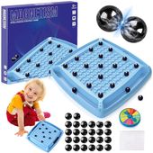 MAGNETYCZNA GRA W SZACHY KAMIENIE KULKI MAGNETYCZNE GRA EDUKACYJNA ZESTAW