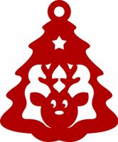 Ś5 Zawieszka ozdoba ażurowa ŚWIĘTA choinka Bożenar