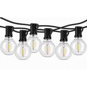 Girlanda LED solarna 10m 10x E12 2700K pilot