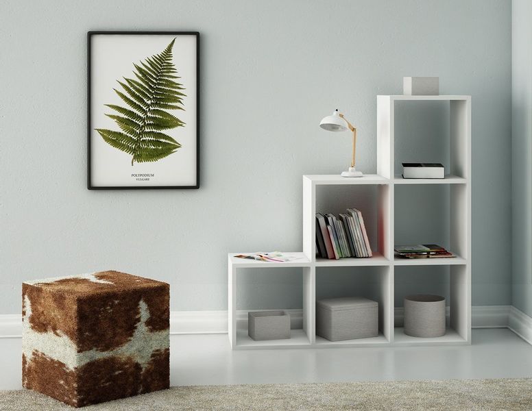 REGAŁ STEP RS-30 - BIEL zdjęcie 3