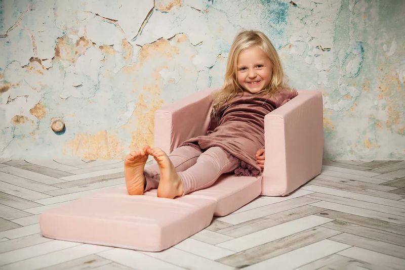 fotel dla dziecka rozkładany princess zdjęcie 3