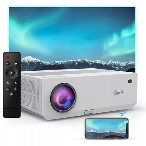 Projektor Rzutnik LED Android WiFi 5G SMART TV FULL HD 4K 13500lm Bluetooth na Arena.pl