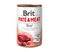 brit pate & meat z wołowiną 400g
