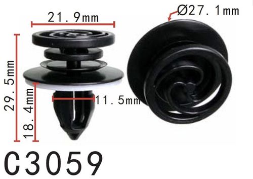 10X SPINKI TAPICERKI DRZWI AUDI A3 A4 B6 B7 S4 RS4 8E0868243 na Arena.pl
