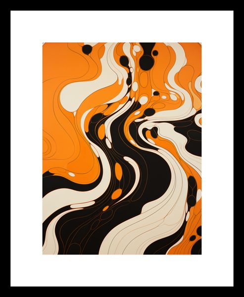 Plakat 15x20cm Tańczący Atrament zdjęcie 3