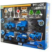 DLA DZIECI ZABAWKA POLICJA DO SKŁADANIA