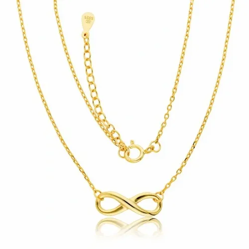 Złoty Łańcuszek Nieskończoność Celebrytka Grawer na Arena.pl
