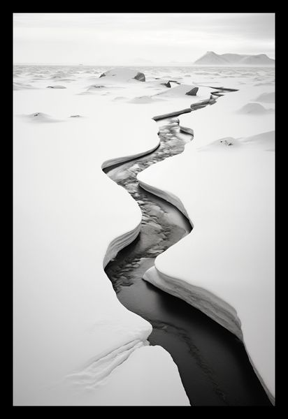 Plakat 20x30cm Szczeliny Mrozu zdjęcie 2