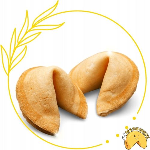 CHIŃSKIE CIASTECZKA Z WRÓŻBĄ klasyczne 100 sztuk MAGIA PRZEZNACZENIA na Arena.pl