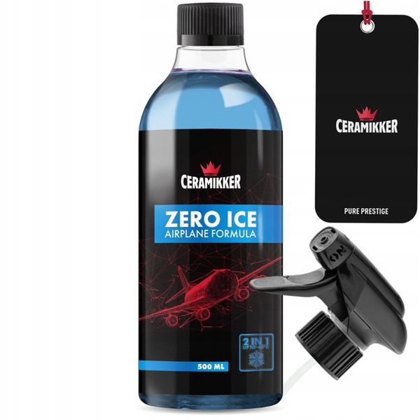 MOCNY Odmrażacz do Szyb Samochodowych Spray ZERO ICE Płyn do zdjęcie 1