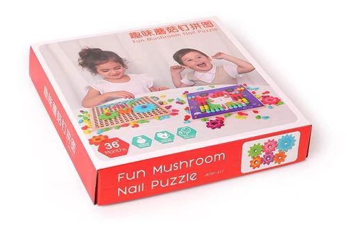 drewniane klocki grzybki jhtoy-617 na Arena.pl