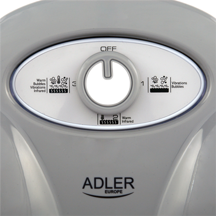 Adler | Masażer do stóp | AD 2167 | Biały/Szary na Arena.pl
