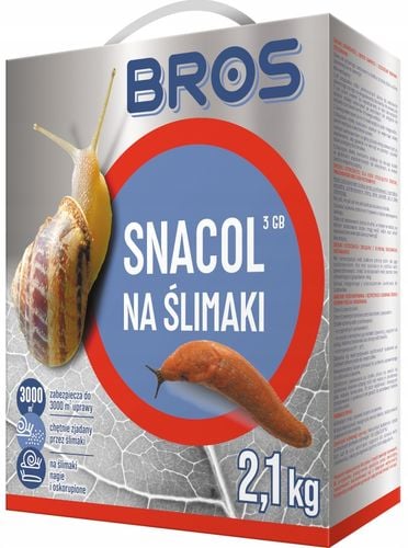 bros - snacol 3gb zwalcza ślimaki 2,1kg na Arena.pl