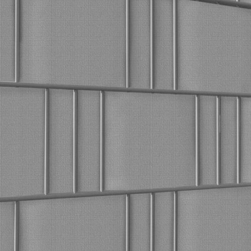 TAŚMA OGRODZENIOWA JASNOSZARA 19x35m OSŁONA NA OGRODZENIE PANELOWE PŁOT +UV na Arena.pl