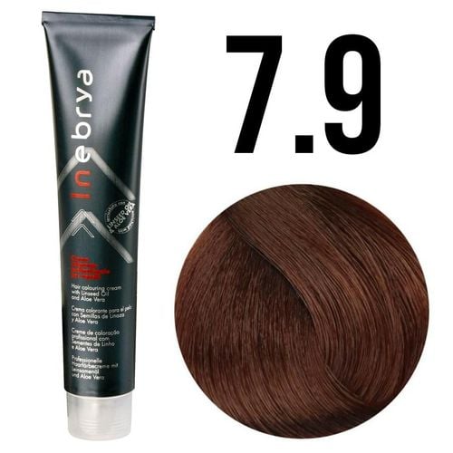 Inebrya farba do włosów, koloryzacja trwała, 100 ml 7/9 Czekoladowy Nugat na Arena.pl
