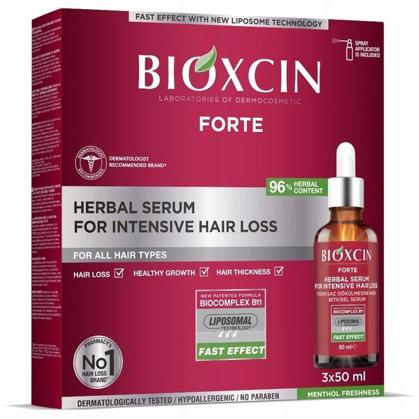 Wcierka do włosów Bioxcin 150 ml zdjęcie 2