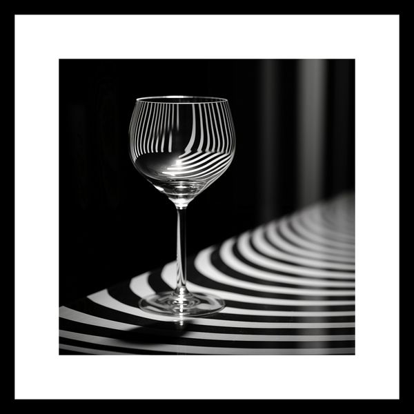 Plakat 30x30cm Refleksje nad Szkłem zdjęcie 3