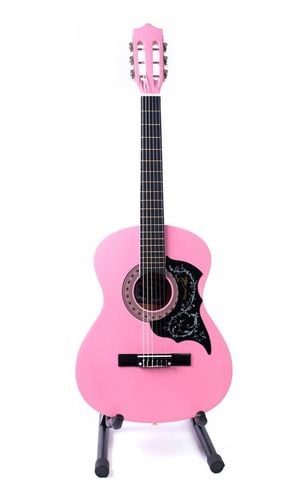 GITARA KLASYCZNA AKUSTYCZNA 3/4 DLA POCZĄTKUJĄCYCH Z PŁYTKĄ na Arena.pl