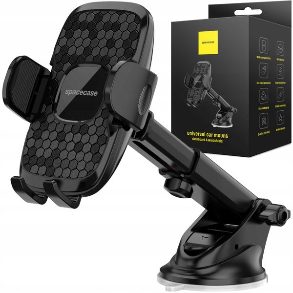 Spacecase Car Holder Sc13 Ghost Dash/Windshield Black zdjęcie 1