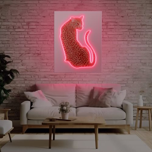 Obraz LED Pink Leopard na Arena.pl