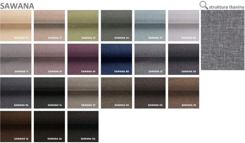 Łóżko tapicerowane MONET 140X200 zdjęcie 9