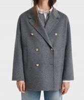 Gant Płaszcz damski wełniany w kolorze szarym L