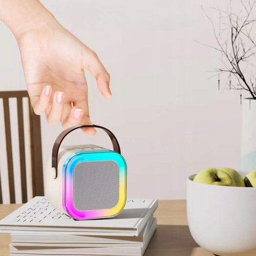 Bezprzewodowy Zestaw Do Karaoke Dla Dzieci Bluetooth Głośnik + 2 mikrofony na Arena.pl