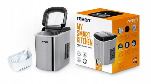 Kostkarka do lodu maszyna do kostek lodu RAVEN EKDL001 na Arena.pl
