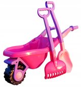 HEMAR Duża taczka do piasku solidna ogrodowa dodat